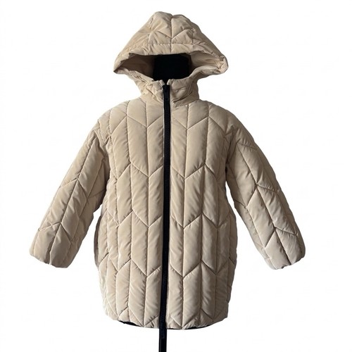 Zara giubbotto imbottito beige - zara,