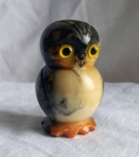 STATUETTA in ALABASTRO GUFO (portamatita)