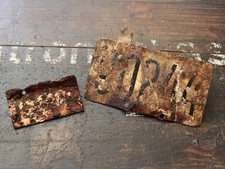 Targa bicicletta esercito