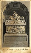 FERRI G., GUADAGNINI G., Monumento di Sebastiano Tatini - STAMPE.BOLOGNA