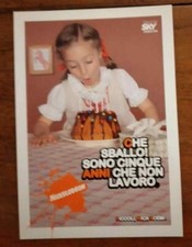  3174 CARTOLINA PUBBLICITARIA NICKELODEON 
