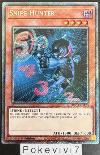 Carte snipe hunter - yu-gi-oh!,