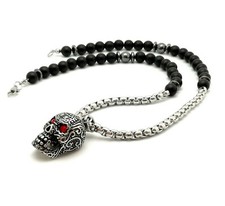 Collana uomo uomo rosario