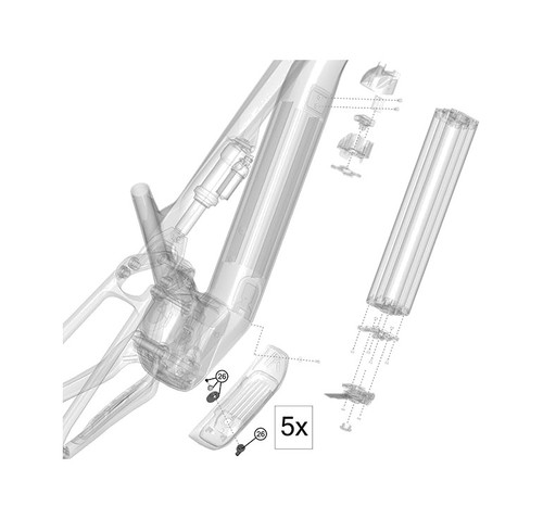 Haibike kit montaggio della - kit,