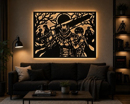 Gatsu berserk quadro - gatsu, in