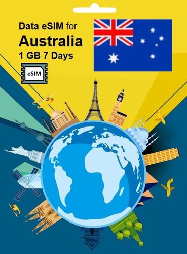 Australia travel sim card data - travel,