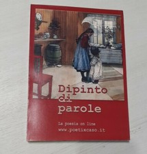 Dipinto di parole, Poeti per