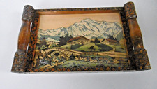 Wooden service tray image