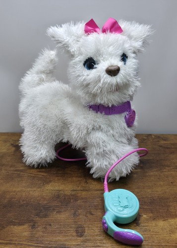 Furreal friends white puppy - white,
