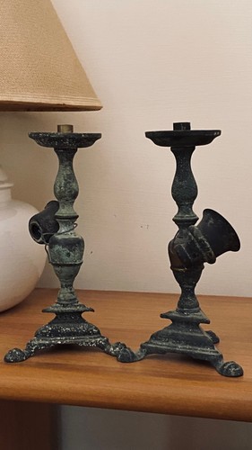 Coppia candelabri cm in - candelabri,