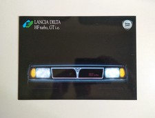 Depliant brochure Lancia Delta - gamma Ecologica - 07/1990