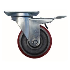 RUOTA IN GHISA CON BASE