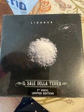 LIGABUE 7" VINIL LIMITED EDITION NUMERATA IL SALE DELLA TERRA. sigillato nuovo