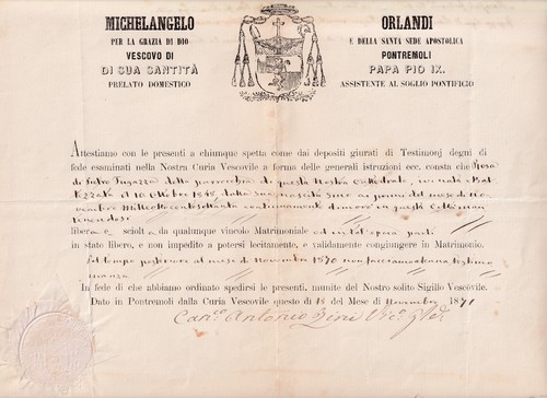 Yy413 certificato vescovile - yy413-certificato,