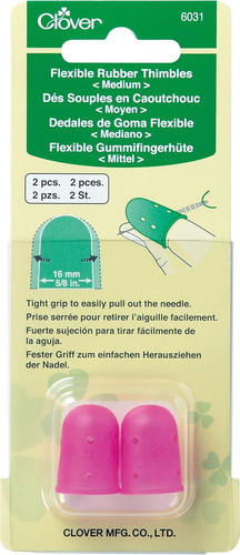 Flexible rubber thimble medium - flexible, thimble-medium