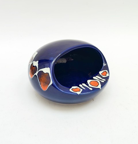 Posacenere ceramica blu - ceramica,