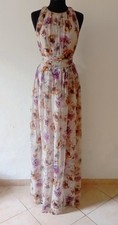 Abito Lungo Chiffon. Bellissimo. Floreale. Tg. 42. Sandro Ferrone