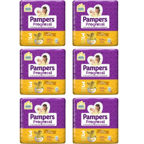 162 pannolini pampers - 162,