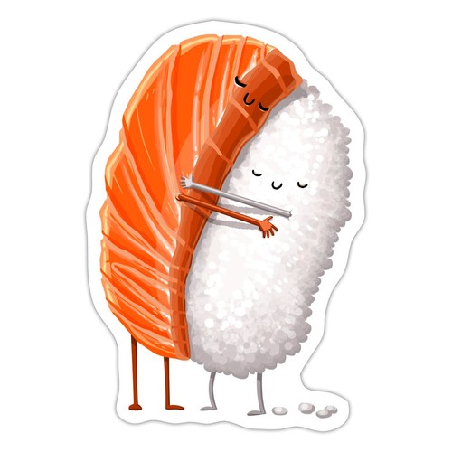 Sushi regalo abbraccio riso - sushi,