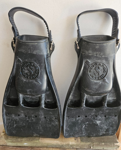 Pinne subacquee vintage navy - subacquee,