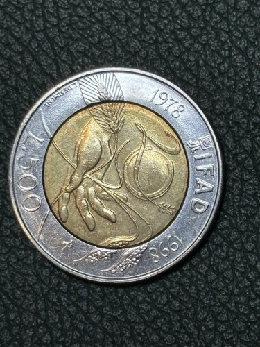 500 lire ifad 1978 1998 - lire,