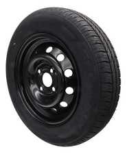 Ruota Completa Nero 145/80R13 79N XL 4x100, 145 80 R 13 Rimorchio Auto 4Jx13