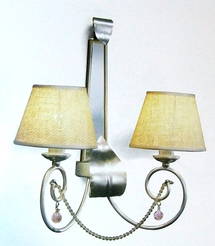 Applique metallo foglia - applique,