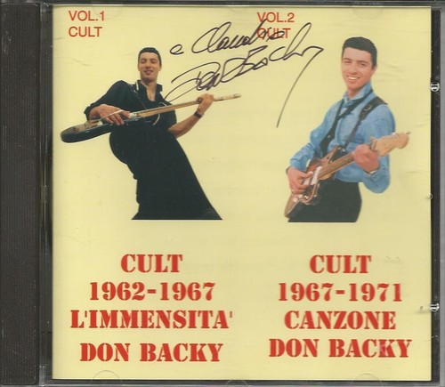 Don backy raro cd - -,