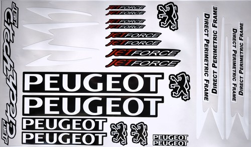 Adesivo decorazione peugeot - adesivo,