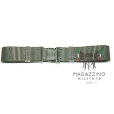 CINTURA Cinturone Originale Esercito Italiano MILITARE TATTICO A SGANCIO RAPIDO 