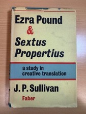 Ezra Pound & Sextus Propertius