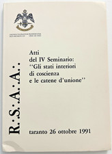 Atti del IV seminario "Gli