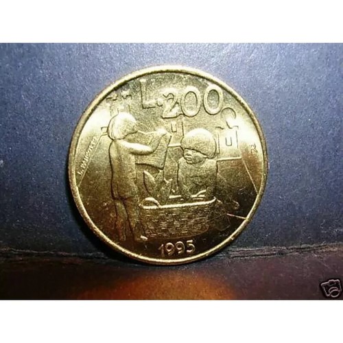 San marino monete 200 lire - marino,