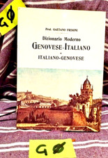 DIZIONARIO MODERNO GENOVESE-ITALIANO. GAETANO FRISONI. 1979 GENOVA 1910 copia