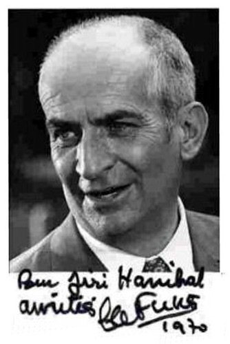 Louis funes autogramm - de,