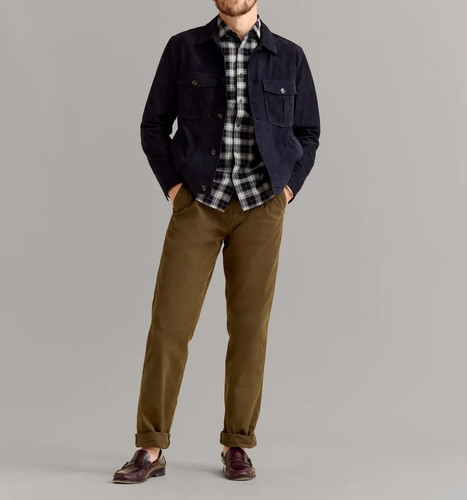 Giacca camionista blu navy