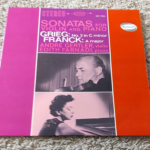 Westminster grieg franck - westminster, grieg/franck