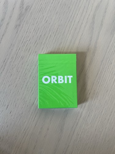 Orbit chroma key - playing, cards