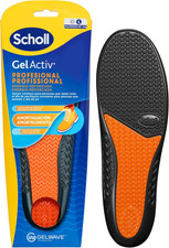 Scholl Gelactiv - Solette Professionali Da Uomo, per Stivali E Scarpe Da Lavoro,