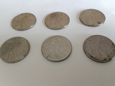 Lotto Di 6 Monete da 50 Lire