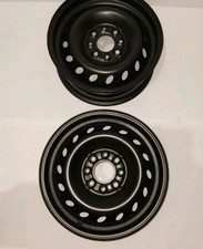 * 2 cerchi in ferro neri fiat 600 (1998-2010) 4x98 5Jx13*