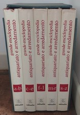 Grande enciclopedia antiquariato e arredamento  di Vittorio Del Gaizo 5 Volumi
