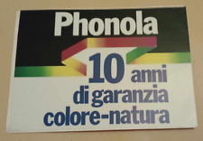 Adesivo Phonola, tv a colori, anni '80