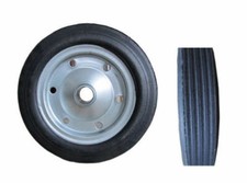 RUOTA PIENA PER BETONIERA RUOTE PER CARRELLO DIAMETRO 385 FORO 43 MM (19177)