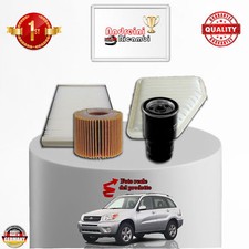 KIT TAGLIANDO 4 FILTRI PER TOYOTA RAV4 III 2.2 D-4D 100KW 136CV DAL 2006 -