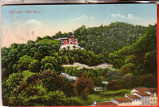 CARTOLINA  RECOARO   FP   VIAGGIATA  1915 VILLA MARIA   REGALO