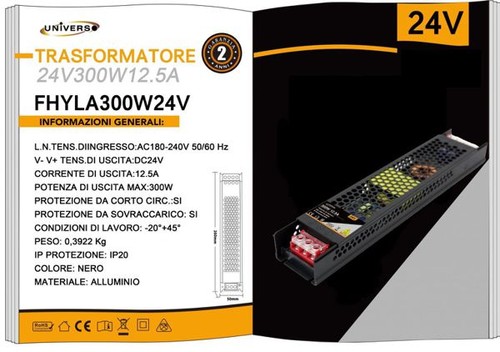 Alimentatore trasformatore 24v - alimentatore,