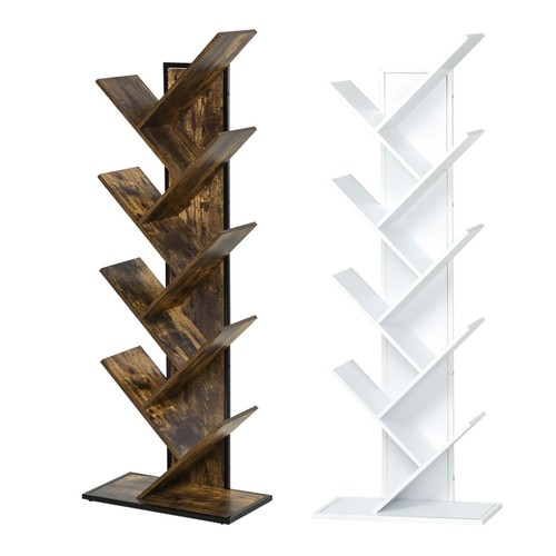 Libreria albero legno - libreria,