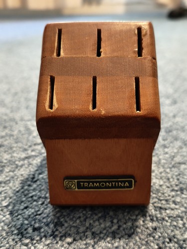 Ceppo legno porta coltelli - legno, da