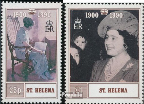 Francobolli helena 1990 mi - st.,